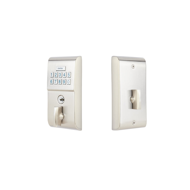 Emtek Modern Electronic Keypad Deadbolt & Reviews Wayfair